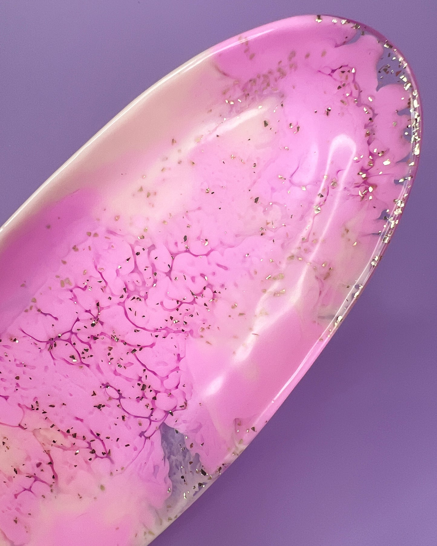 Organic Oval Dish Yellow, Orange & Blue