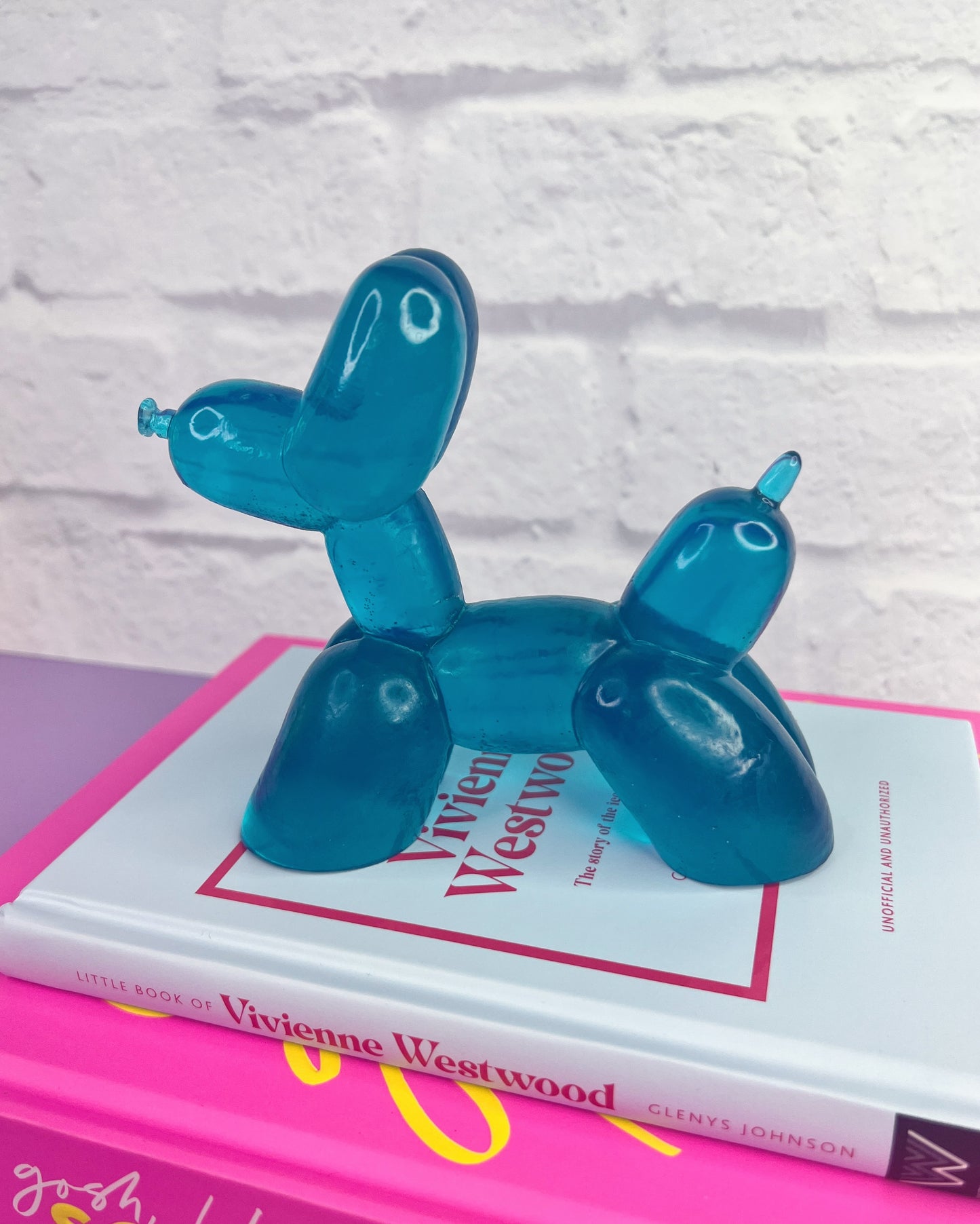 Balloon Pup Large Teal