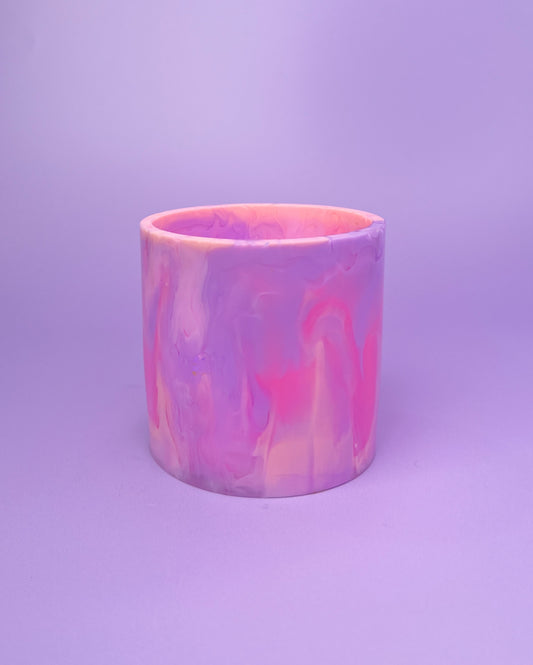 Pink, Purple & Peach Plant Pot