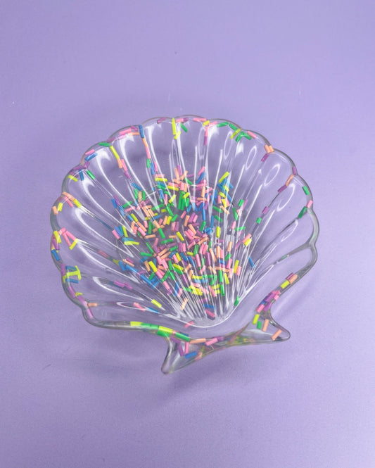 Sprinkle Shell Trinket Dish