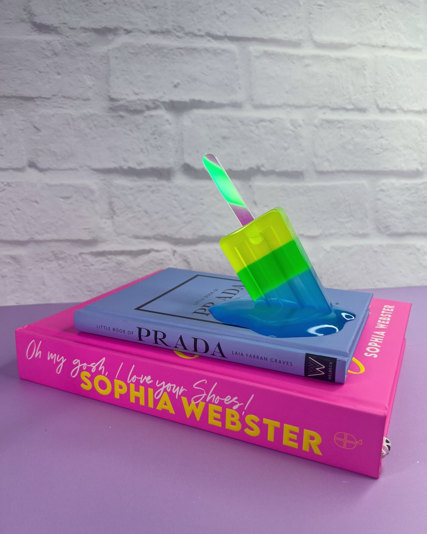 Melting Ice Pop Sculpture 2