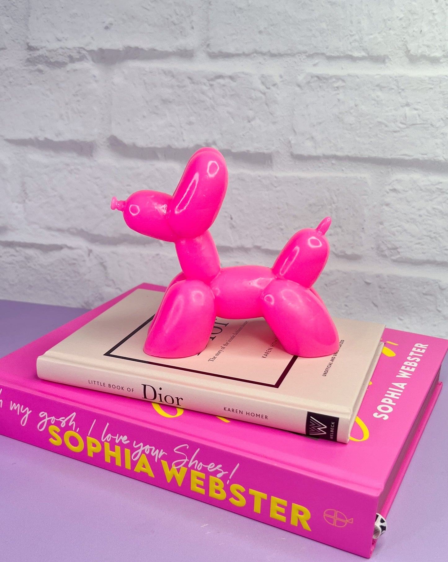 Balloon Pup Large Barbie Pink