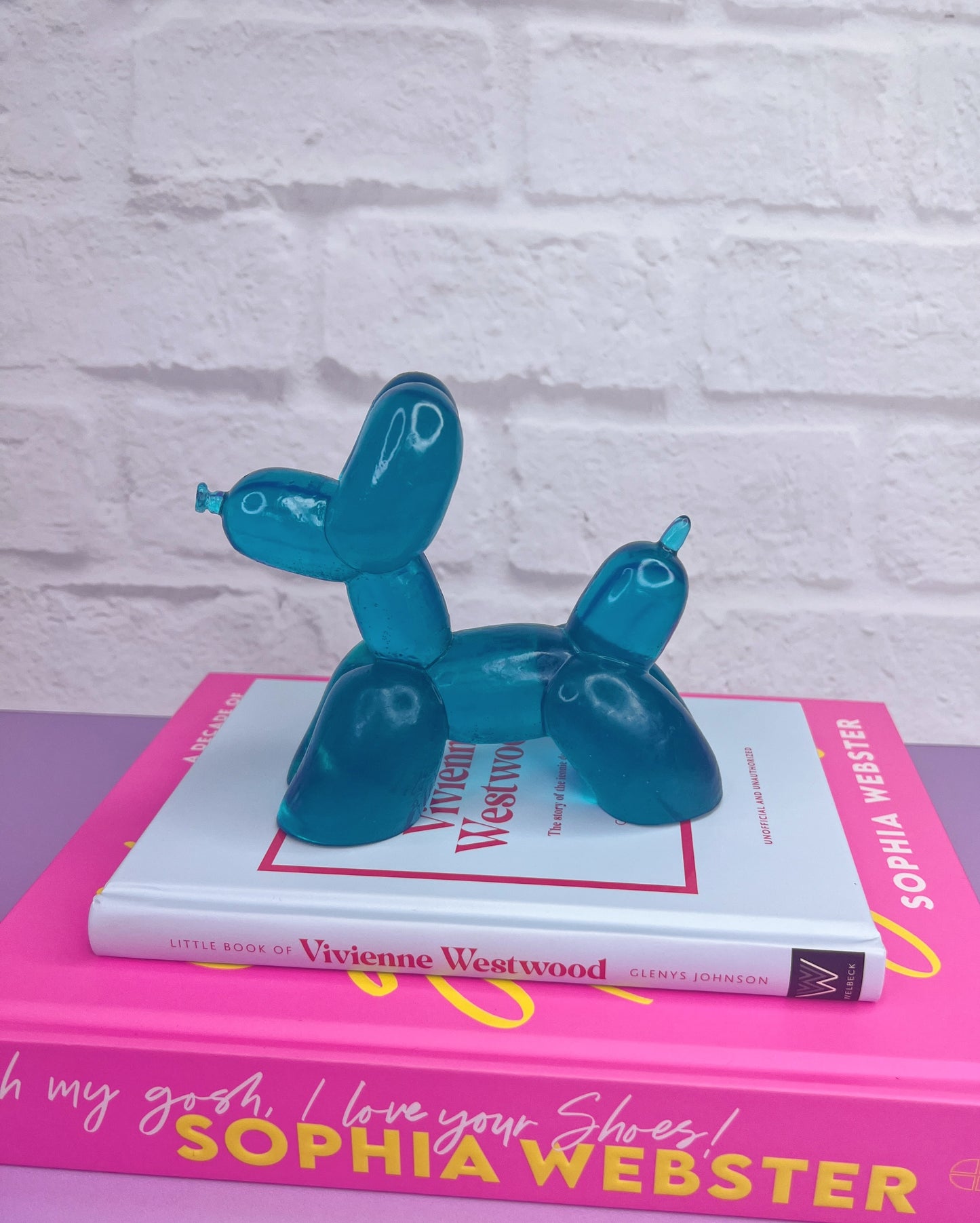 Balloon Pup Large Teal