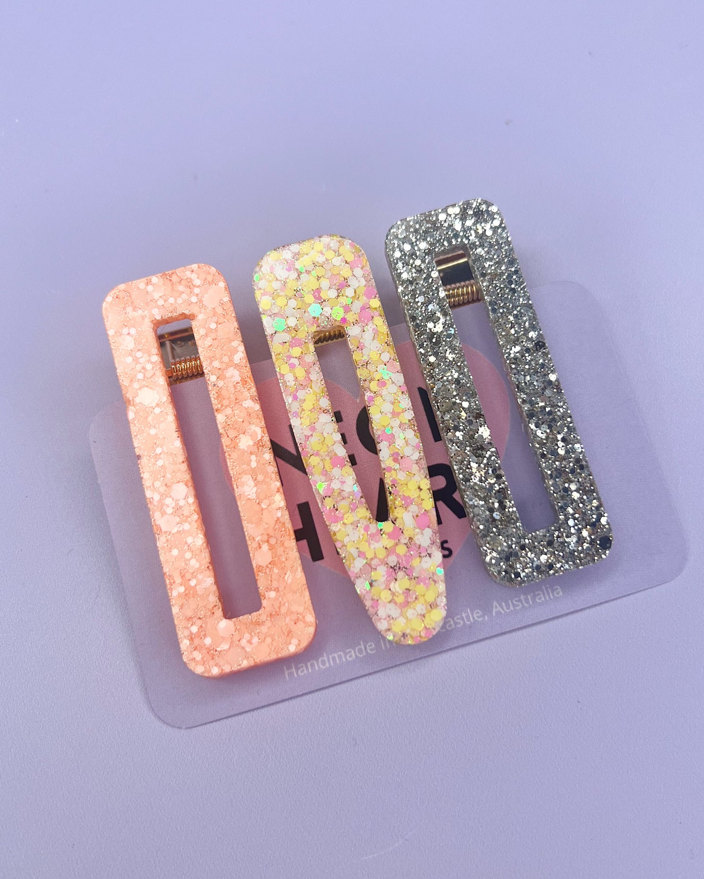 Set of 3 Hair Clips